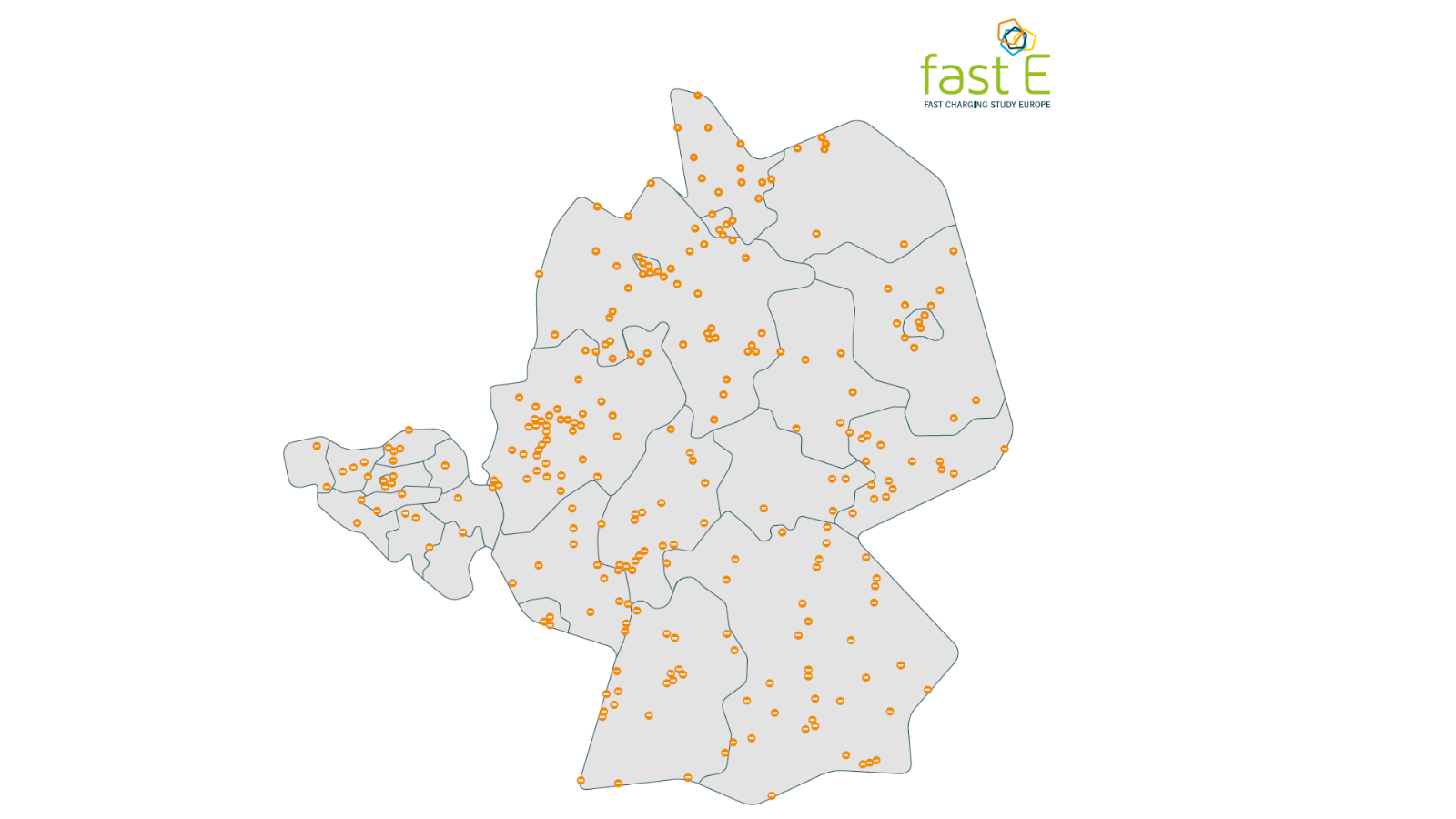 Fast-E locations Germany Allego
